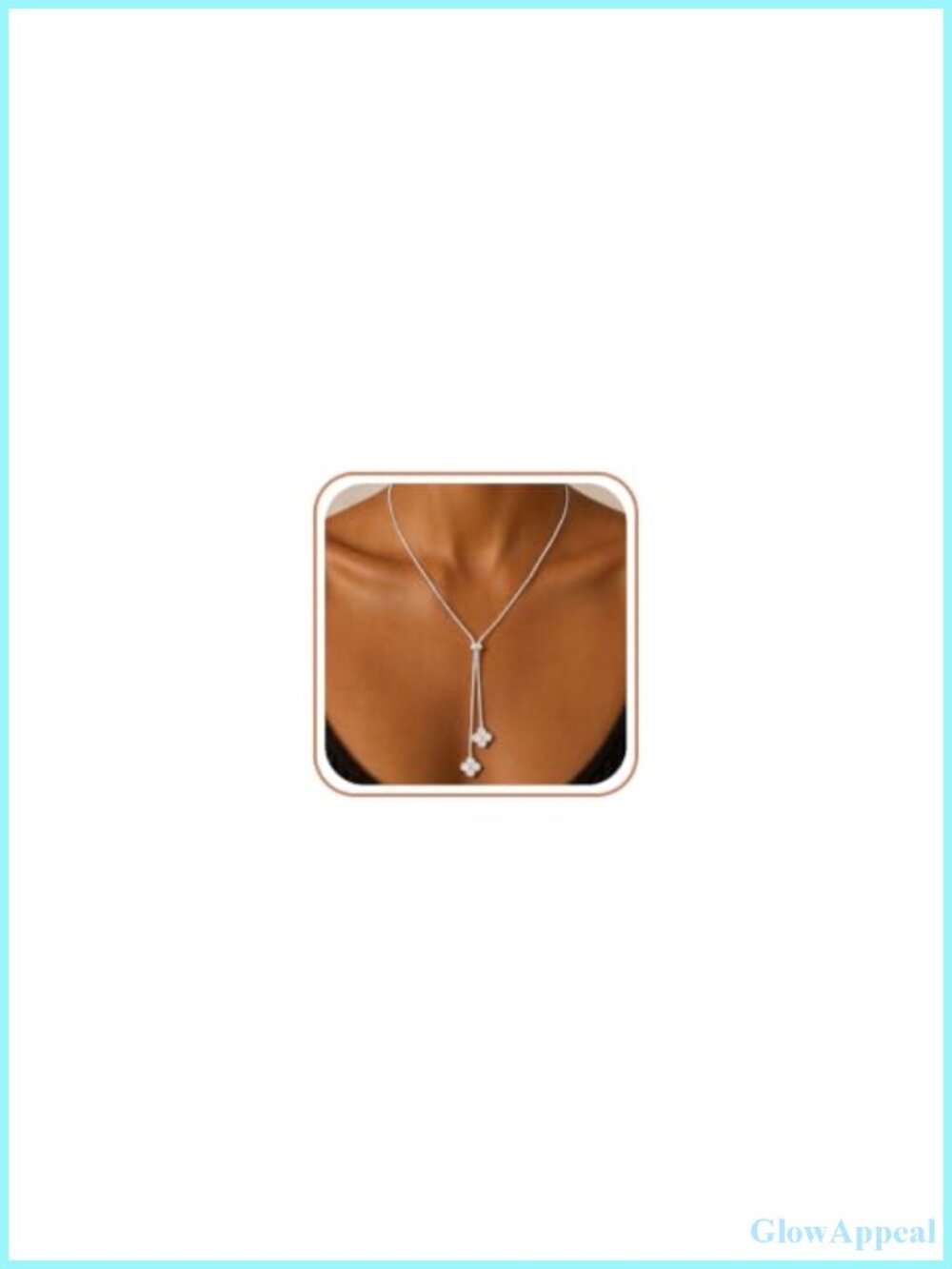 14K Gold Plated Brass Y Lariat Necklace with Cubic Zirconia Pendant